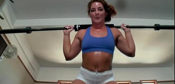  Slave trainee anal fucked after gym